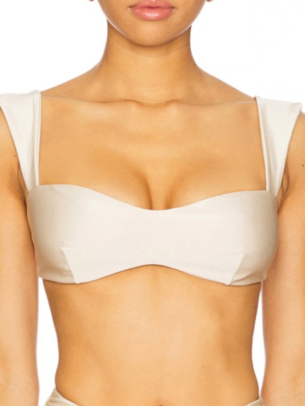Shani Shemer Aster Bikini Top in Macademia sz Small
